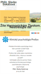 Mobile Screenshot of klinickapsychologiapresov.sk